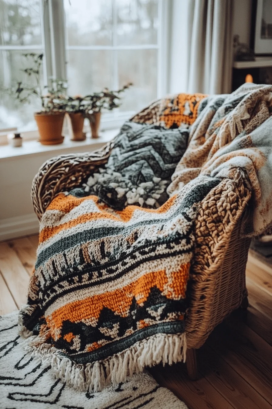 20 Scandi Boho Living Room Ideas to Blend Minimalism with Bohemian Charm