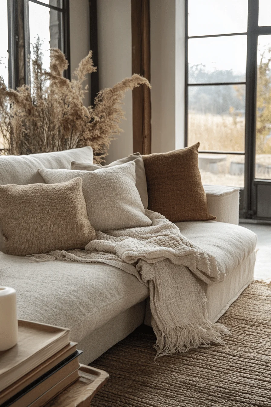 20 Scandi Boho Living Room Ideas to Blend Minimalism with Bohemian Charm