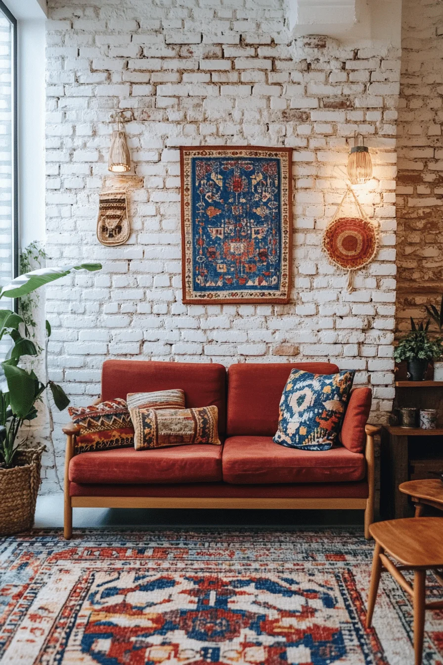 20 Scandi Boho Living Room Ideas to Blend Minimalism with Bohemian Charm