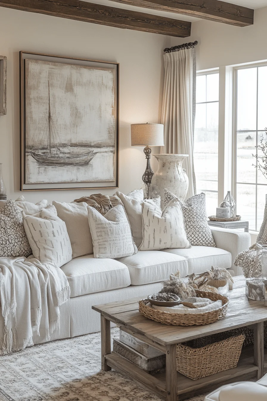 20 Scandi Boho Living Room Ideas to Blend Minimalism with Bohemian Charm