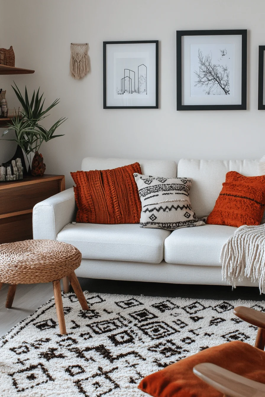 20 Scandi Boho Living Room Ideas to Blend Minimalism with Bohemian Charm