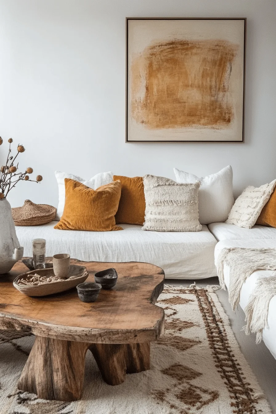 20 Scandi Boho Living Room Ideas to Blend Minimalism with Bohemian Charm