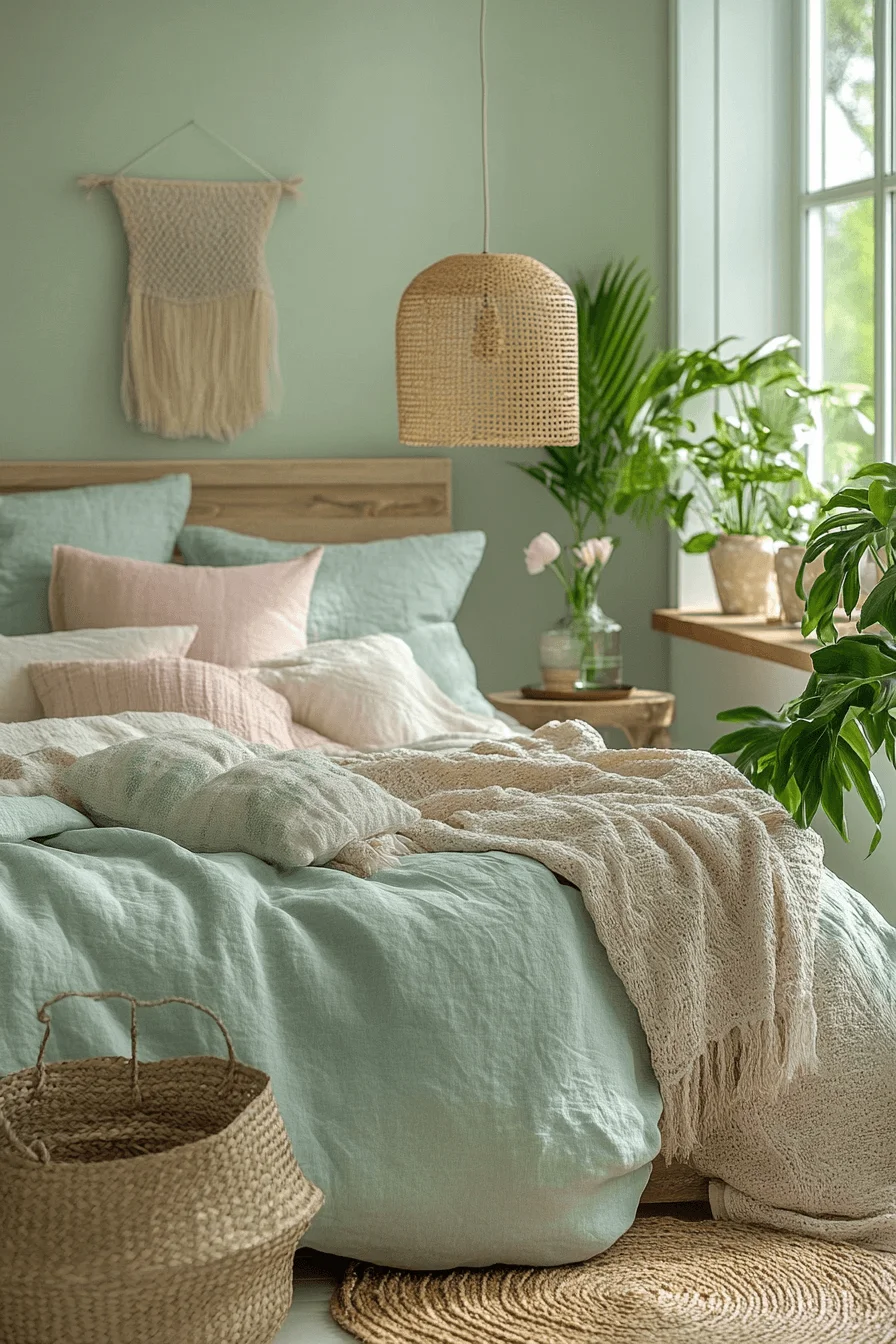 Pastel Bedroom Walls