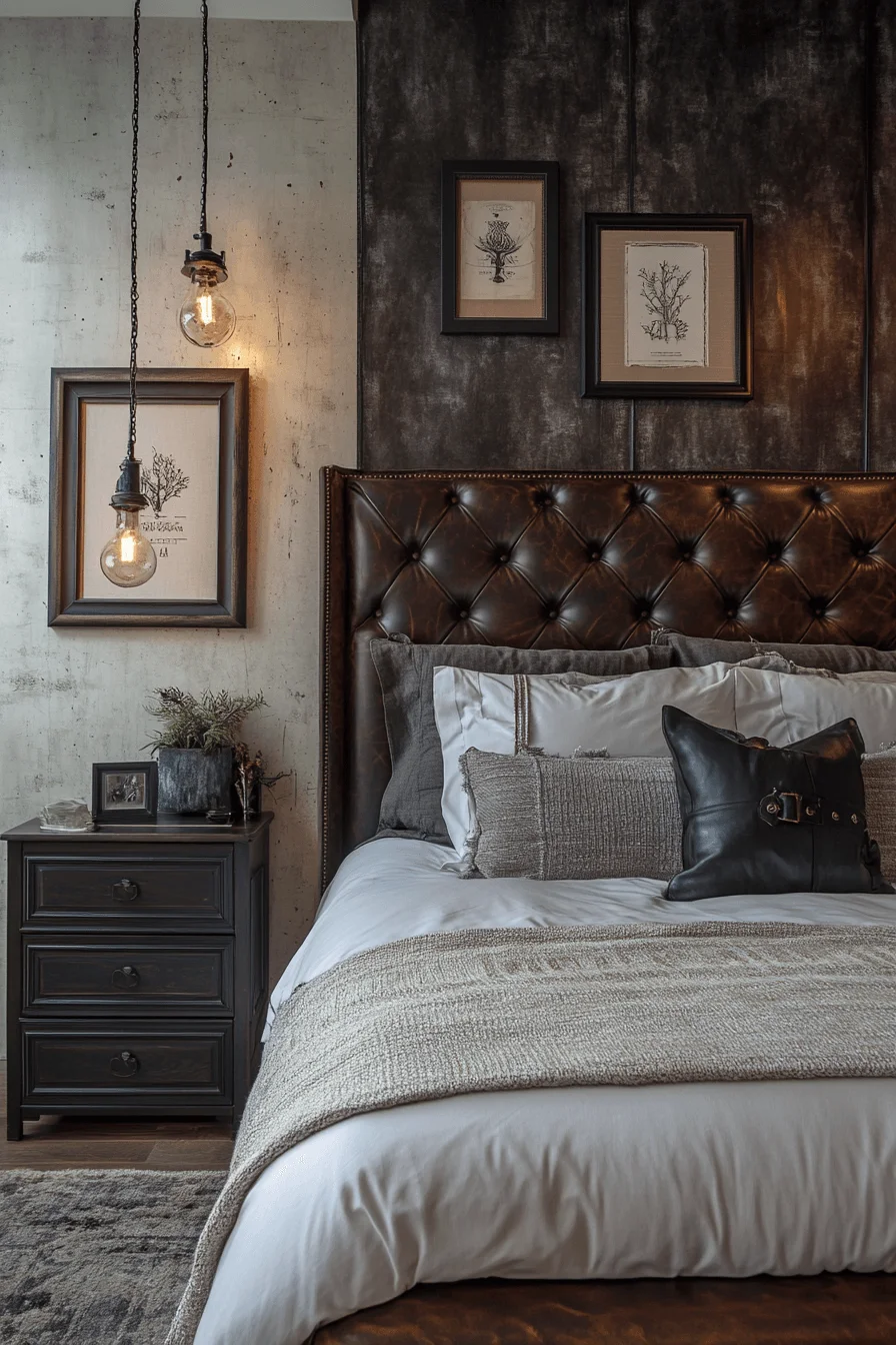 Leather Headboard