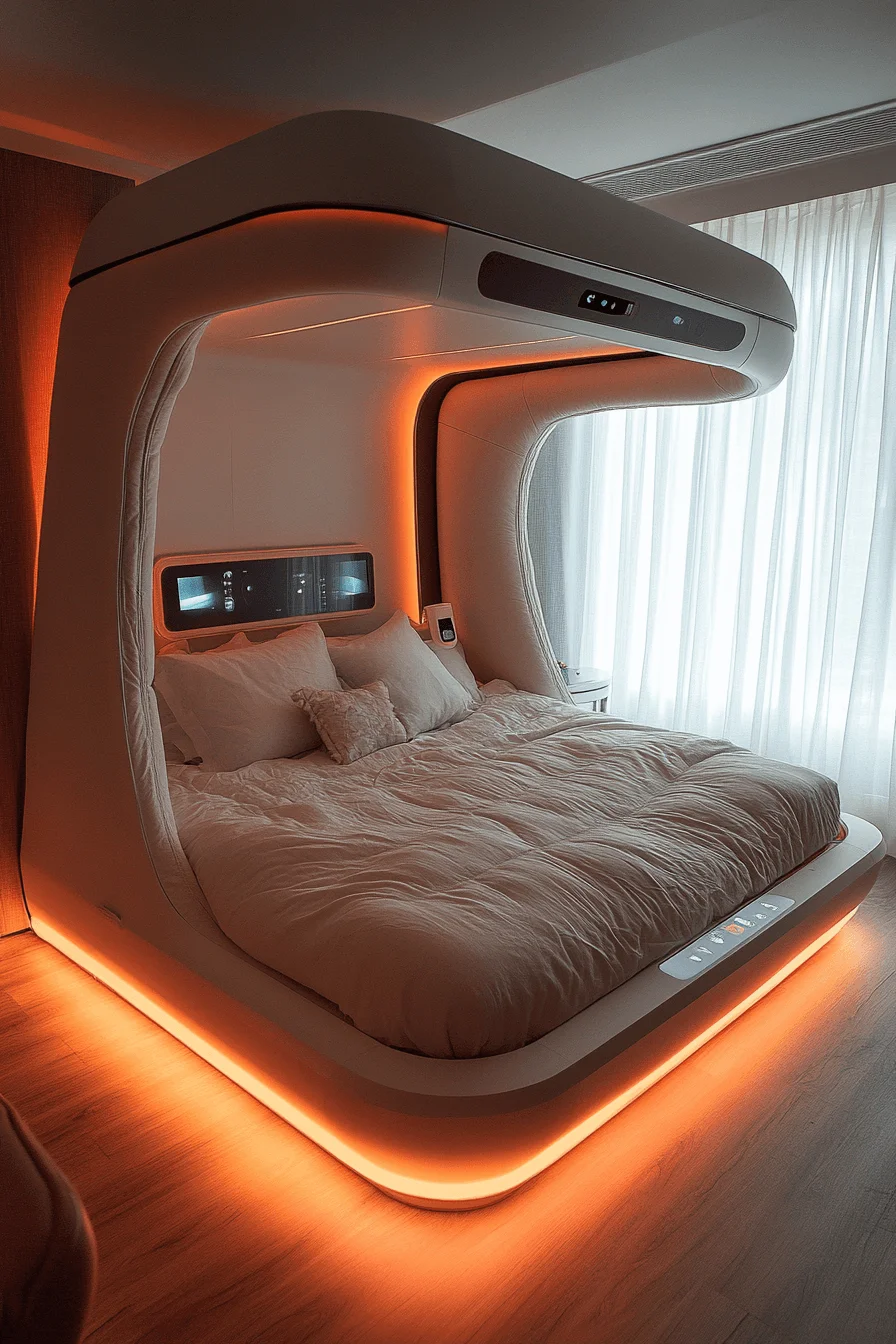 Smart Tech Canopy Bed