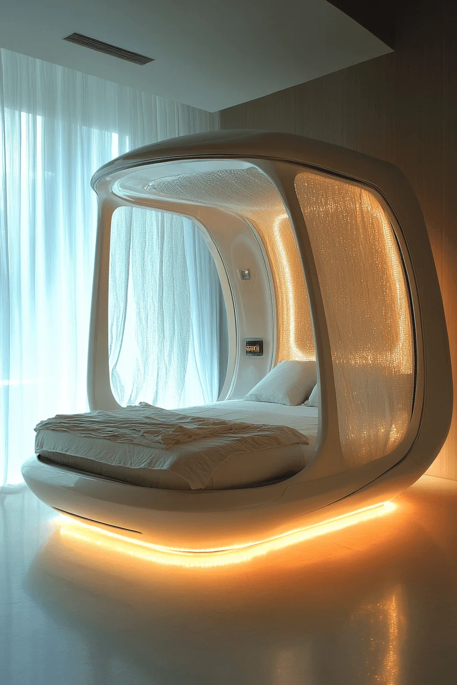 Futuristic Canopy Bed