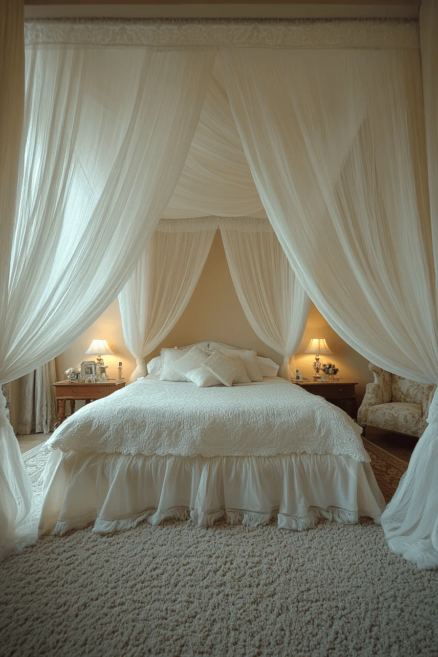 Sheer Canopy Bed