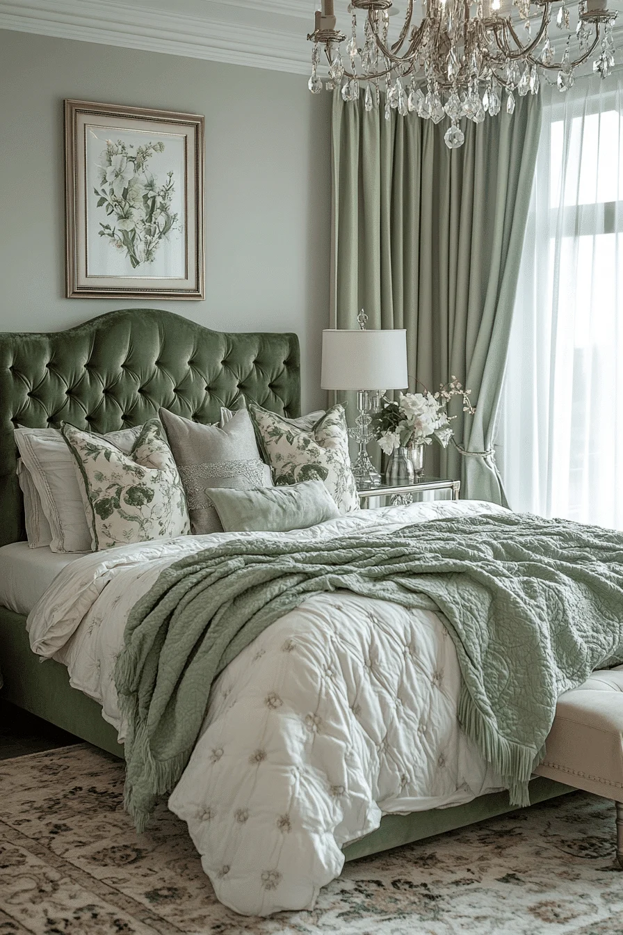 25 Sage Green Farmhouse Bedroom Ideas to Embrace the Beauty of Nature in Your Home