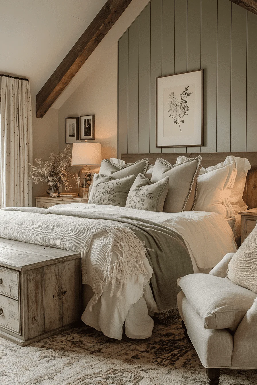 25 Sage Green Farmhouse Bedroom Ideas to Embrace the Beauty of Nature in Your Home