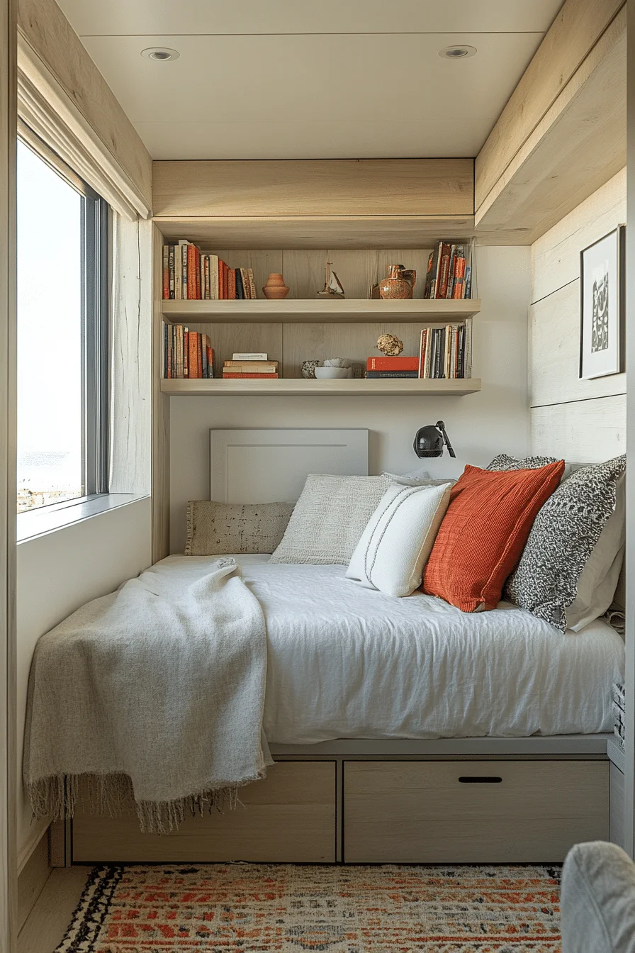 Hidden Storage Solutions for Small Guest Rooms