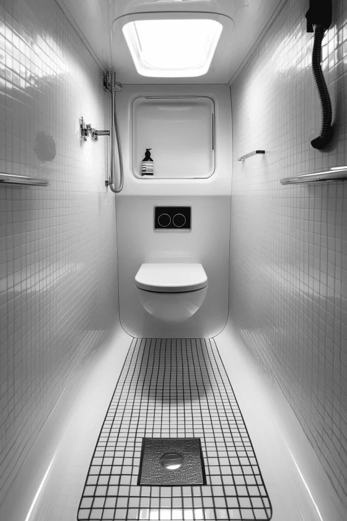 Contemporary Upgrades for Tiny Bathrooms