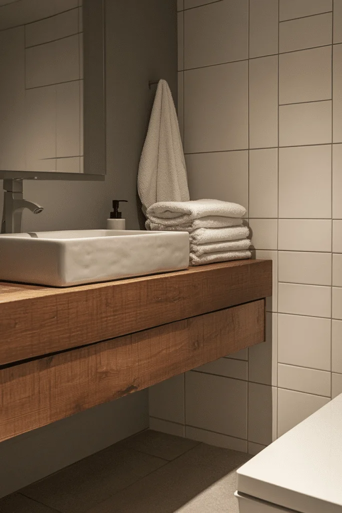 Floating Vanities to Open Up Space