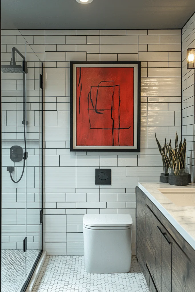 Chic Geometric Designs for Small Spaces