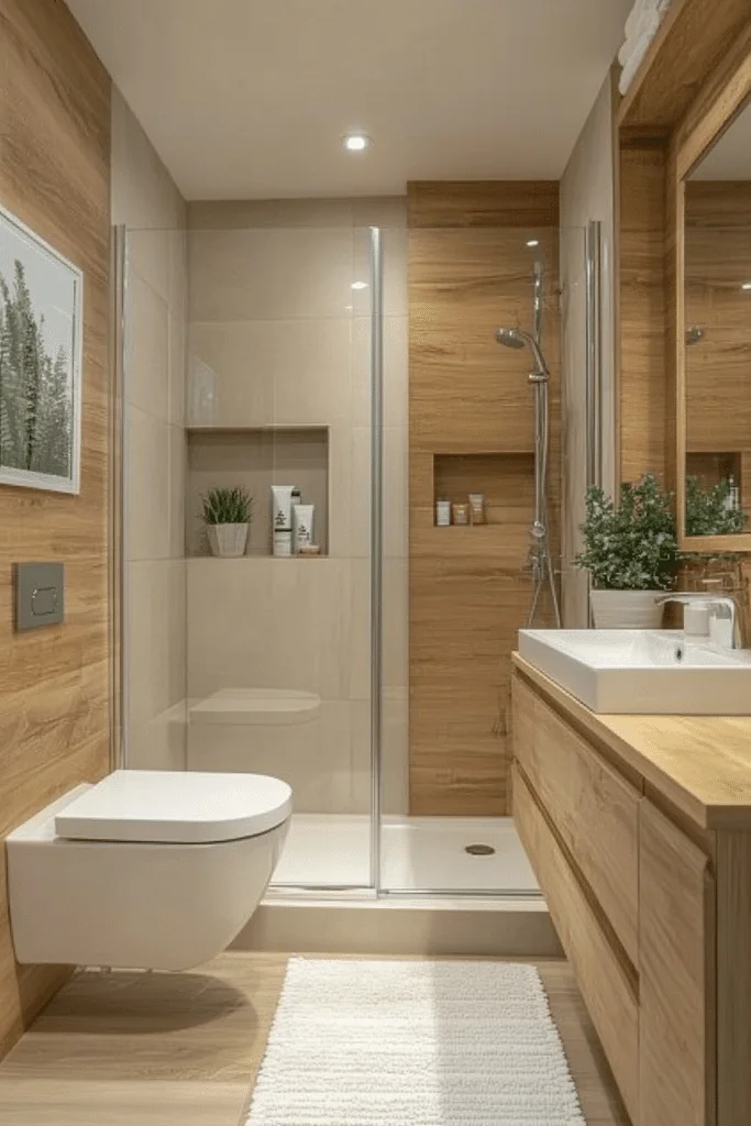 Scandinavian Simplicity for Small Bathrooms