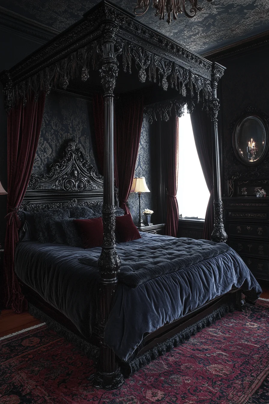 Luxurious Gothic Bedroom Luxurious Gothic Bedroom