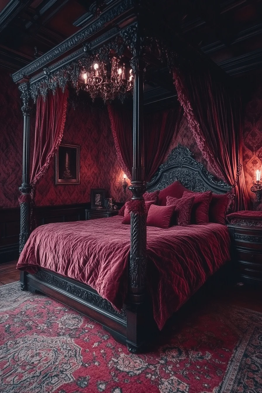 Romantic Gothic Bedroom Romantic Gothic Bedroom
