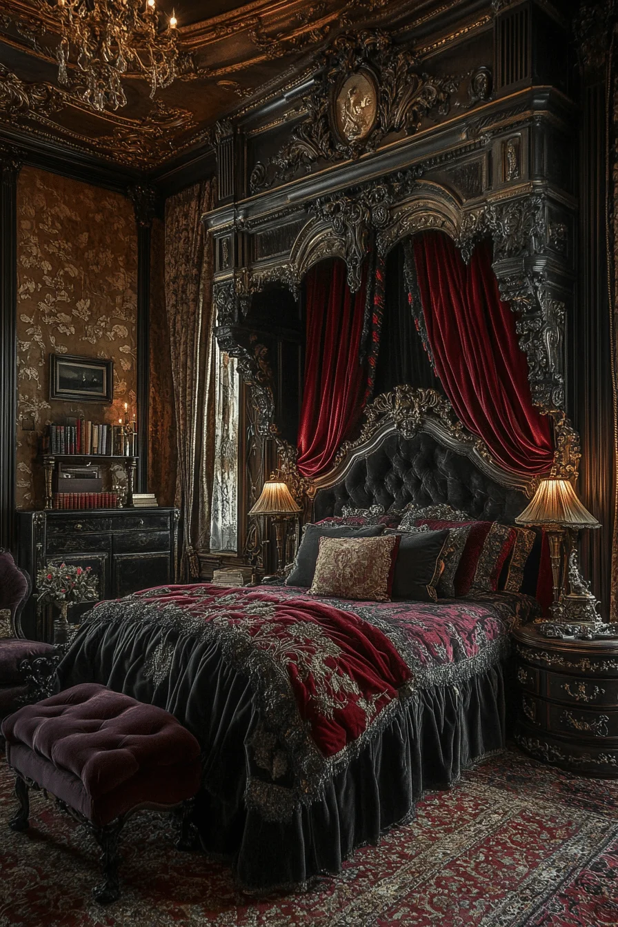 Baroque Gothic Bedroom Baroque Gothic Bedroom