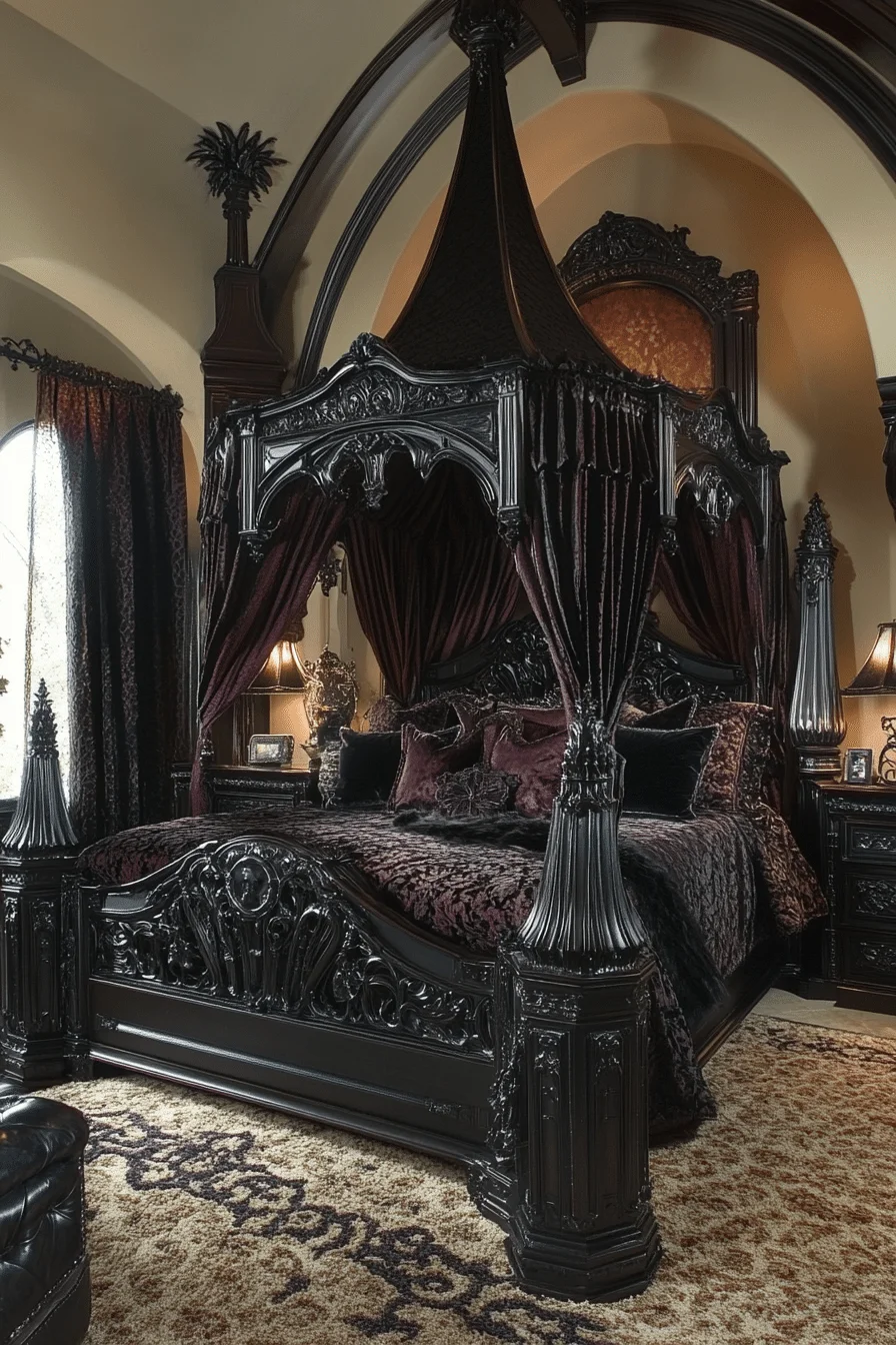 Gothic Revival Bedroom Gothic Revival Bedroom