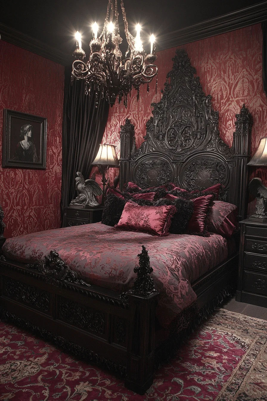 Bold Gothic Bedroom Bold Gothic Bedroom