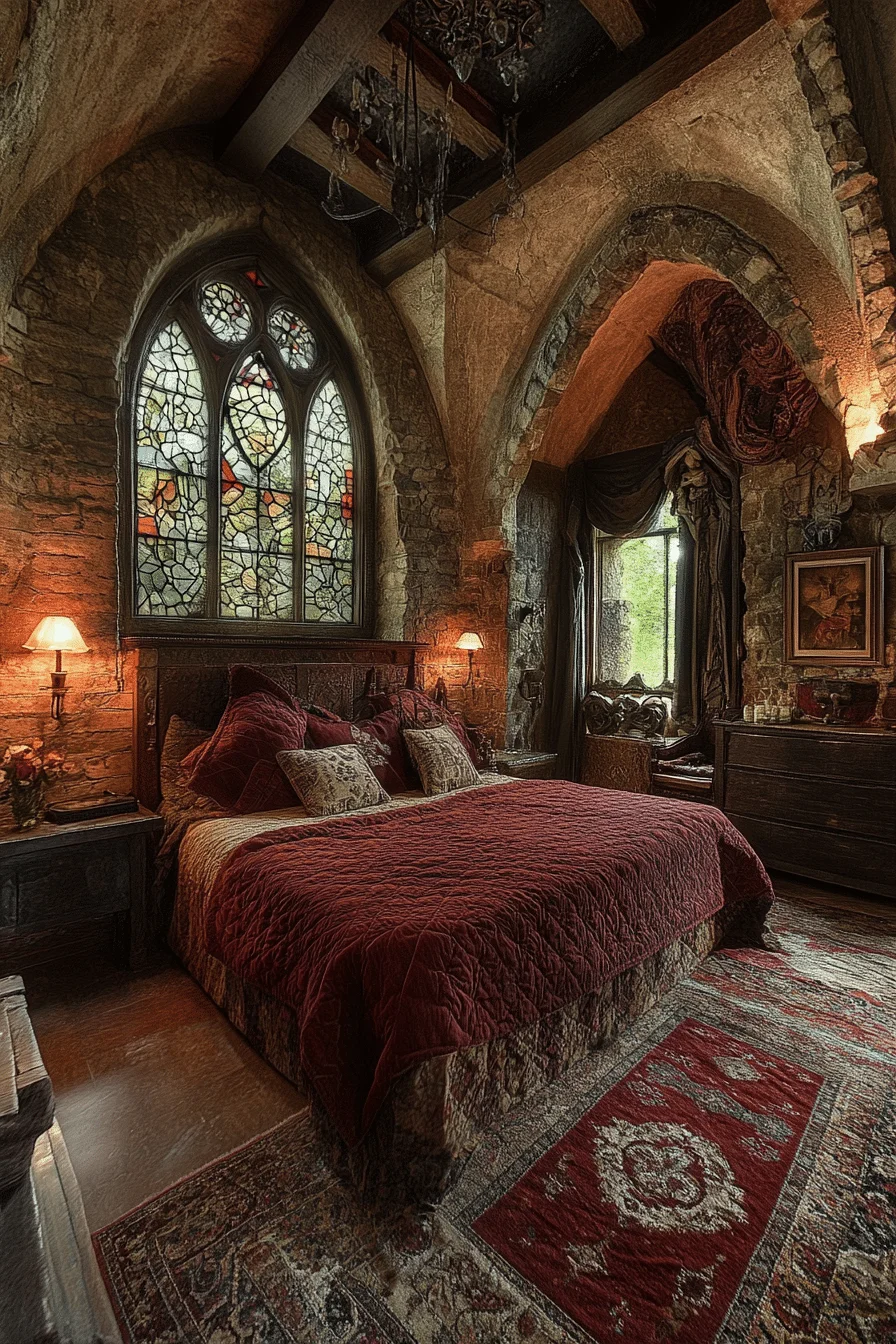Medieval Gothic Bedroom Medieval Gothic Bedroom