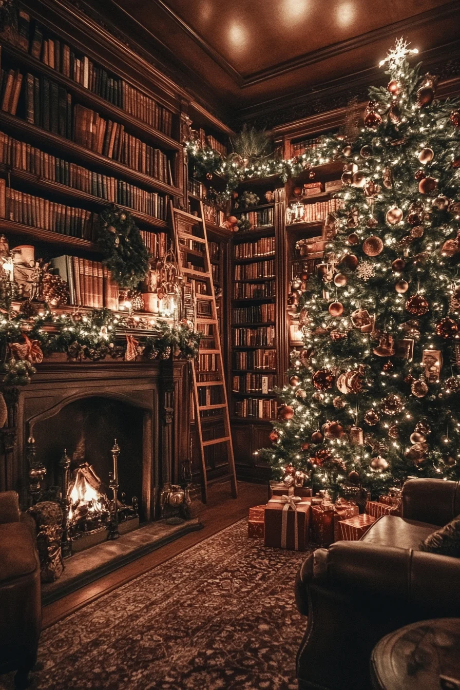Christmas Reading Nook