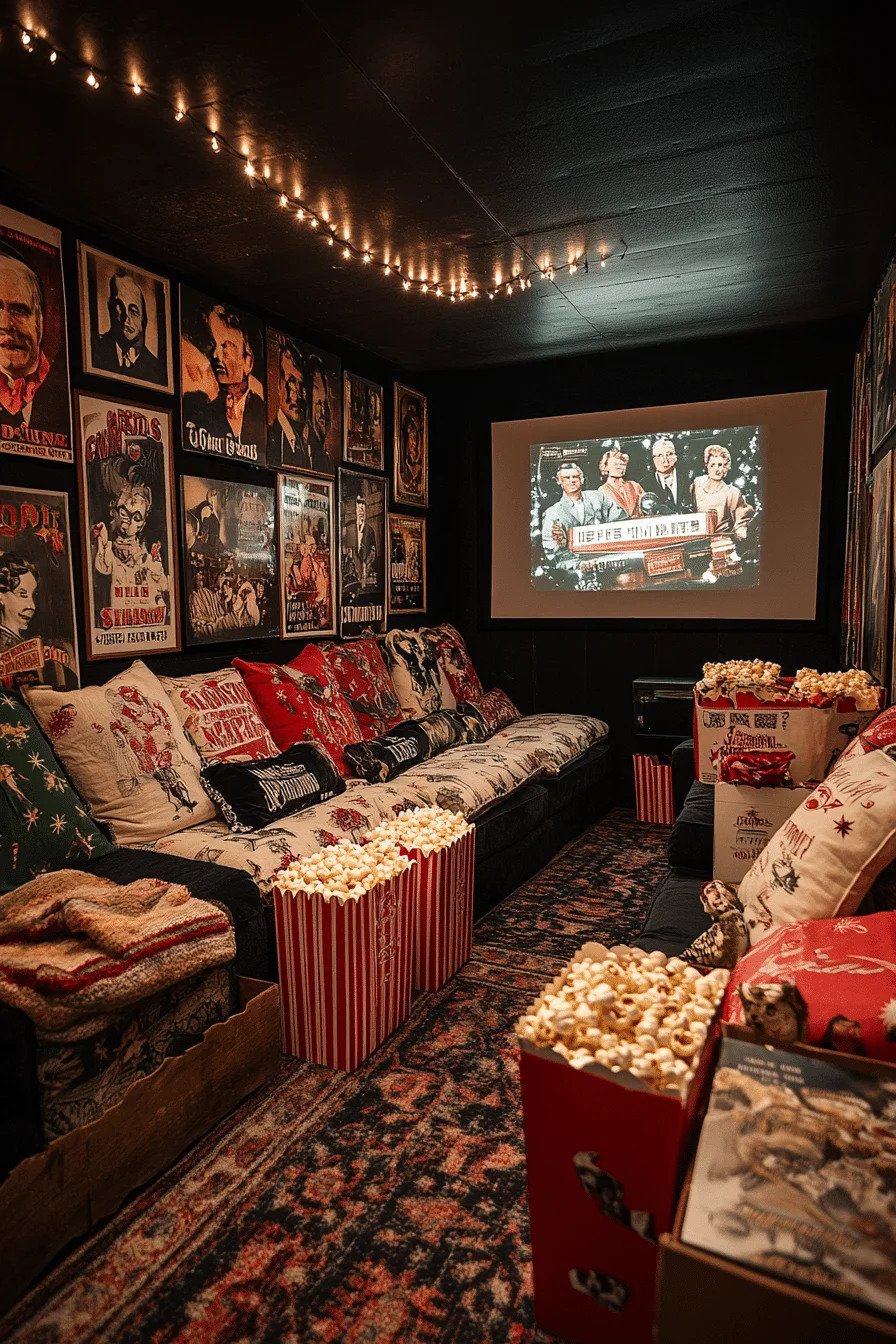 Vintage Christmas Movie Night