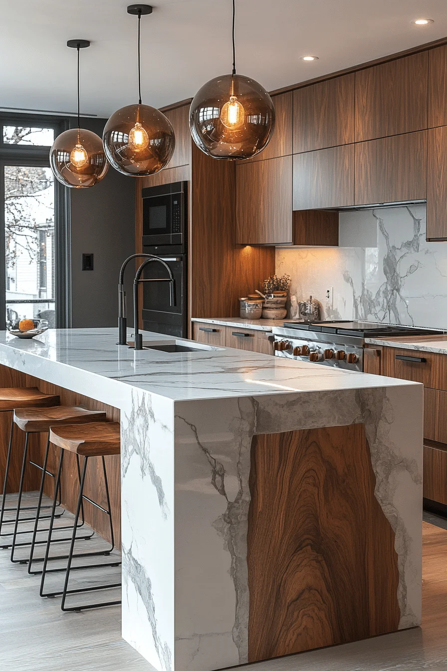 Affordable Laminate Luxury Mid Century Modern Kitchen