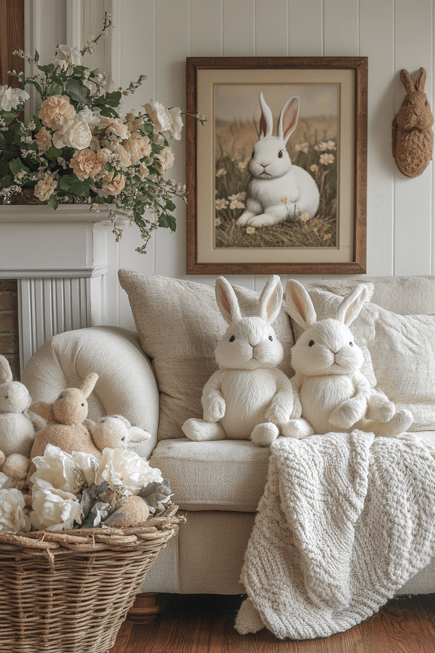 Bunny Themed Easter Decor Bunny Themed Easter Decor