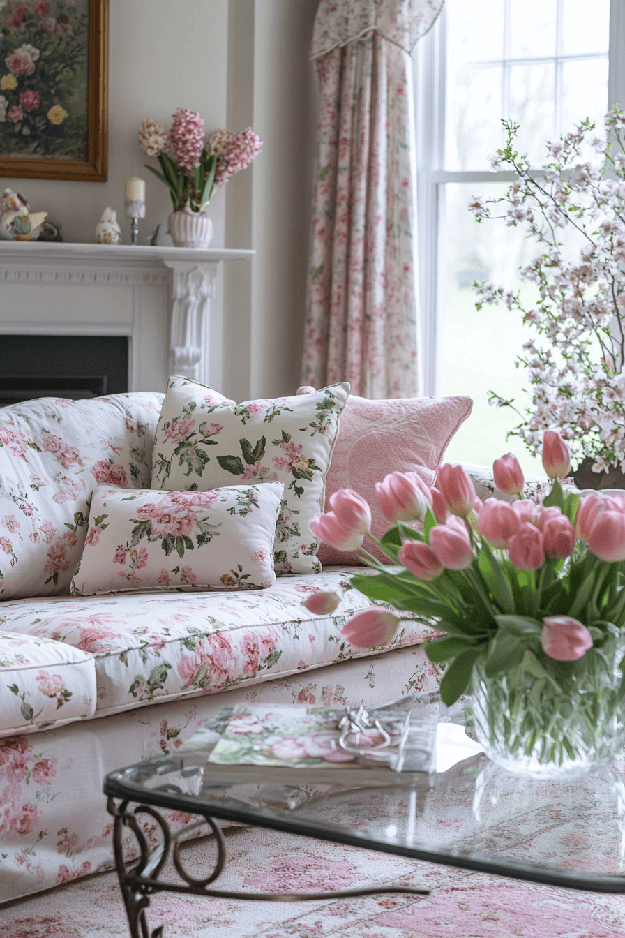 Floral Easter Decor Floral Easter Decor