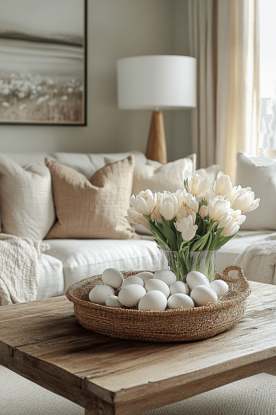 Neutral Easter Decor Neutral Easter Decor