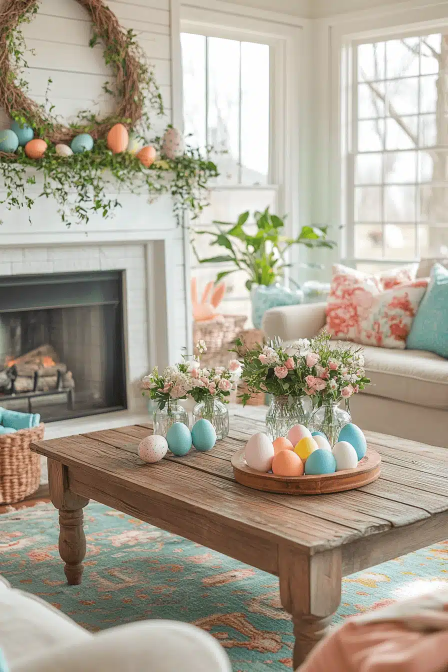 Egg Inspired Easter Decor Egg Inspired Easter Decor