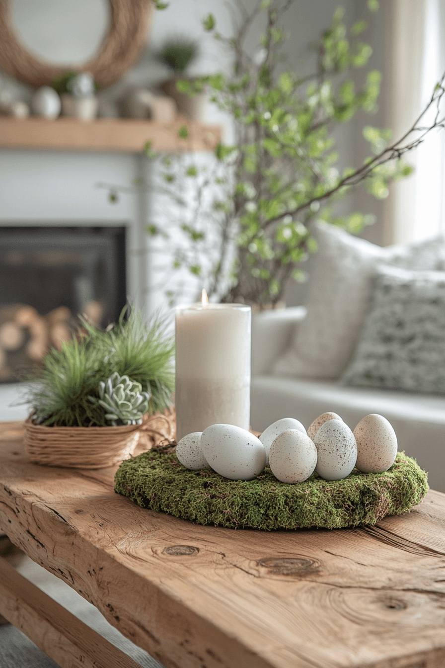 Woodsy Easter Decor Woodsy Easter Decor