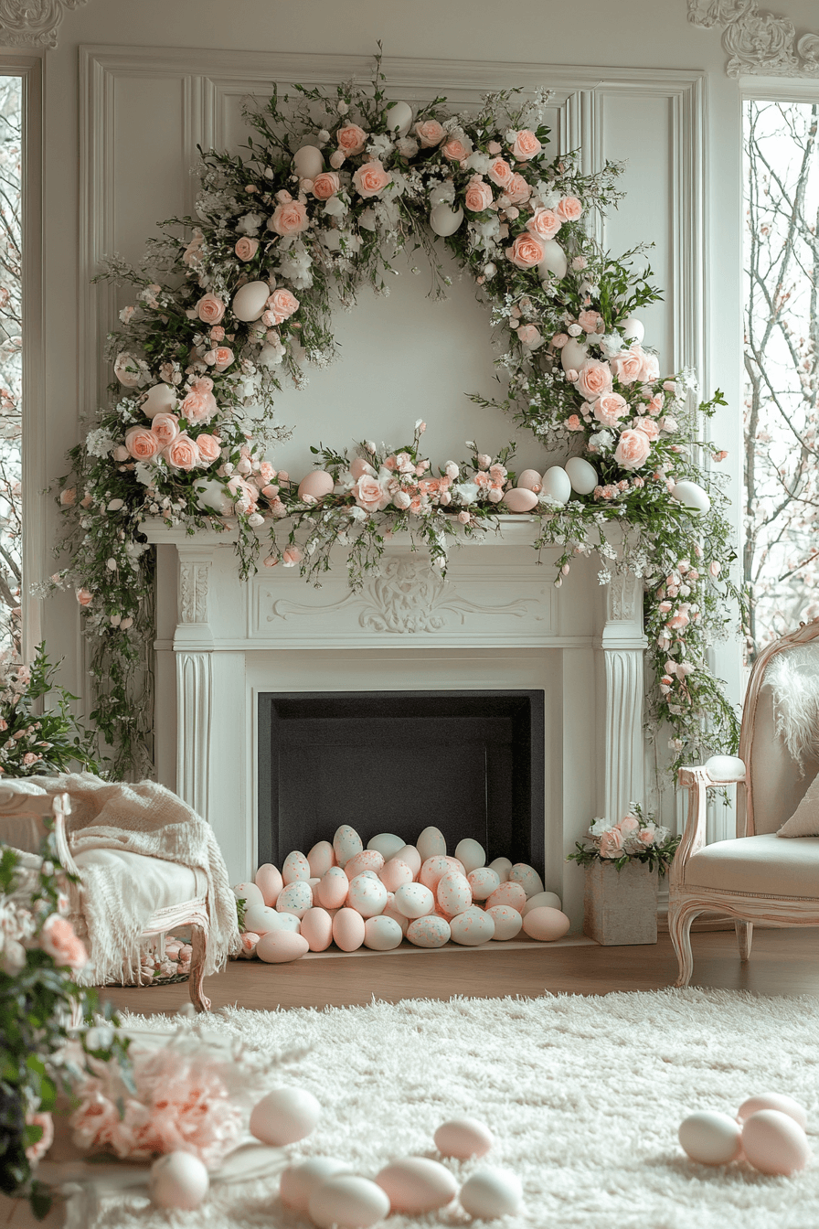 Easter Garland Decor Easter Garland Decor