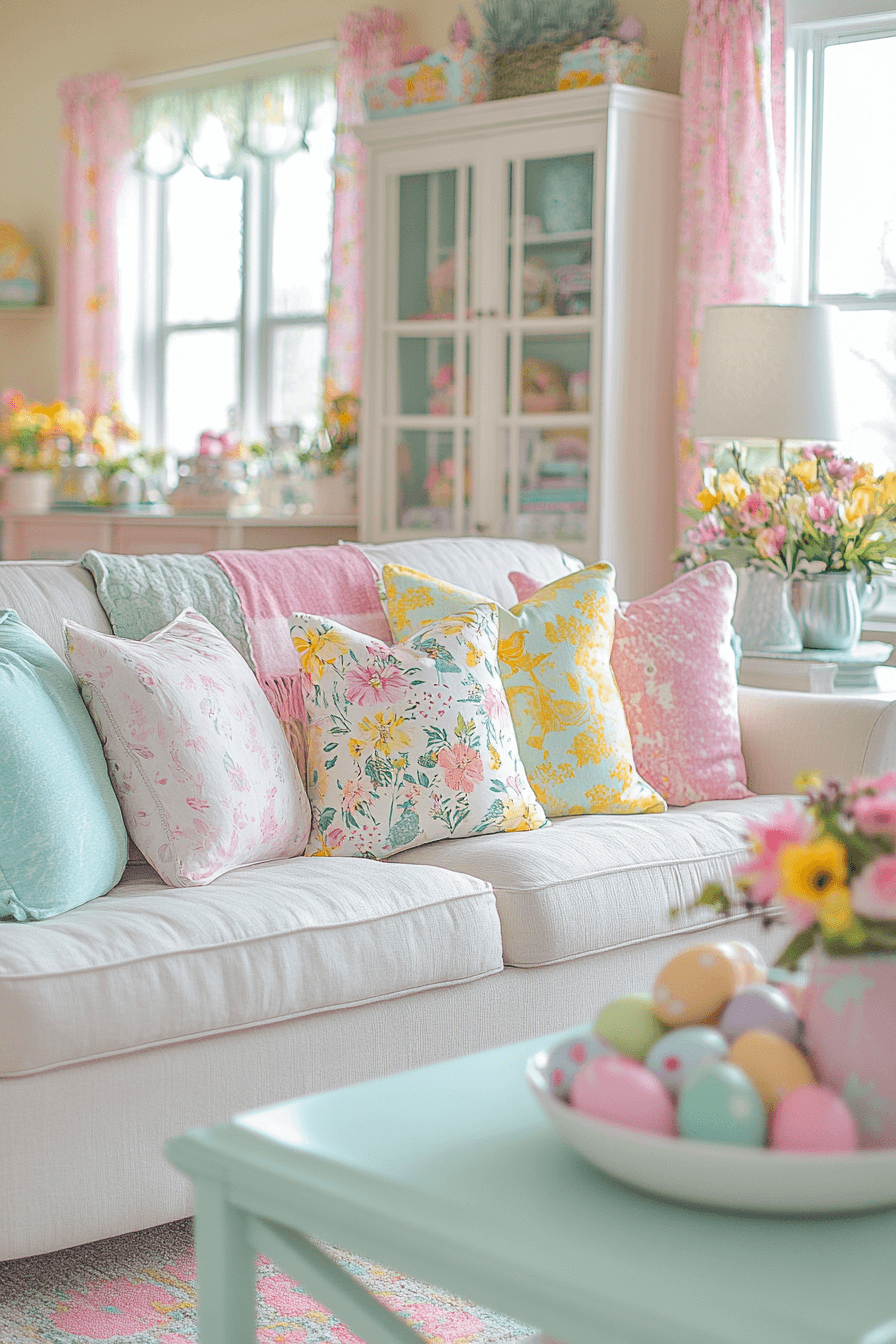 Candy Color Easter Decor Candy Color Easter Decor