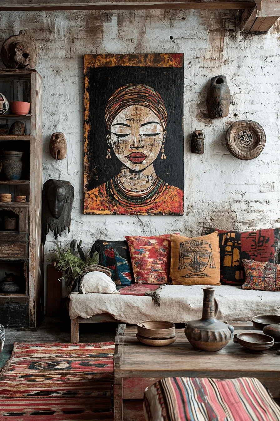 25 Afrohemian Decor Ideas to Create a Bohemian Oasis with African Flair 22 25 Afrohemian Decor Ideas to Create a Bohemian Oasis with African Flair