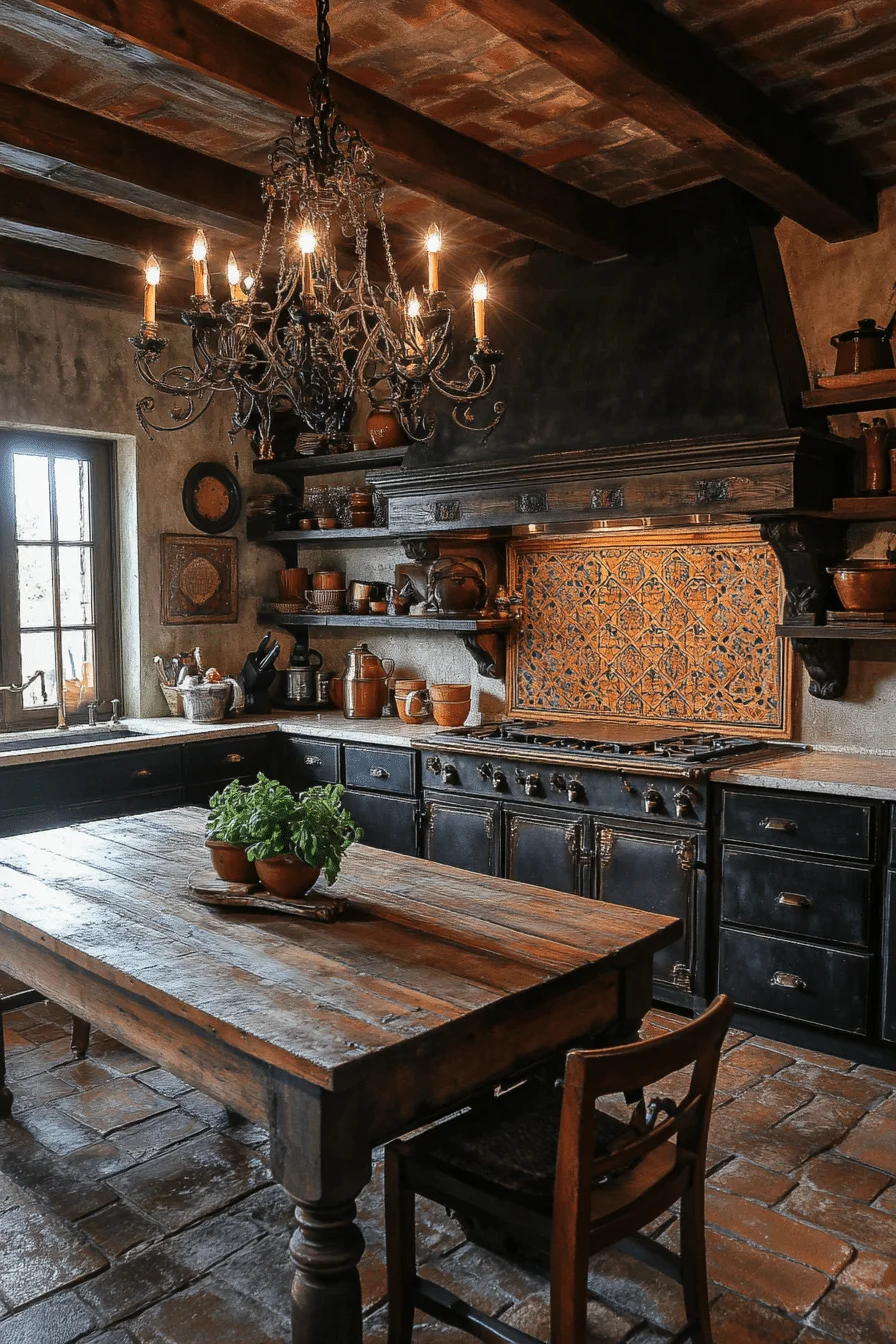 Tuscan Style with Terracotta Floors and Wrought Iron Tuscan Style with Terracotta Floors and Wrought Iron