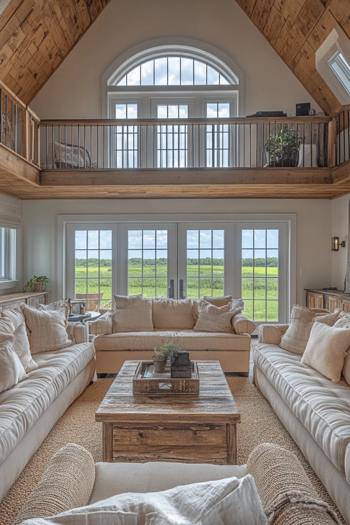 Barn Loft Style for Extra Space