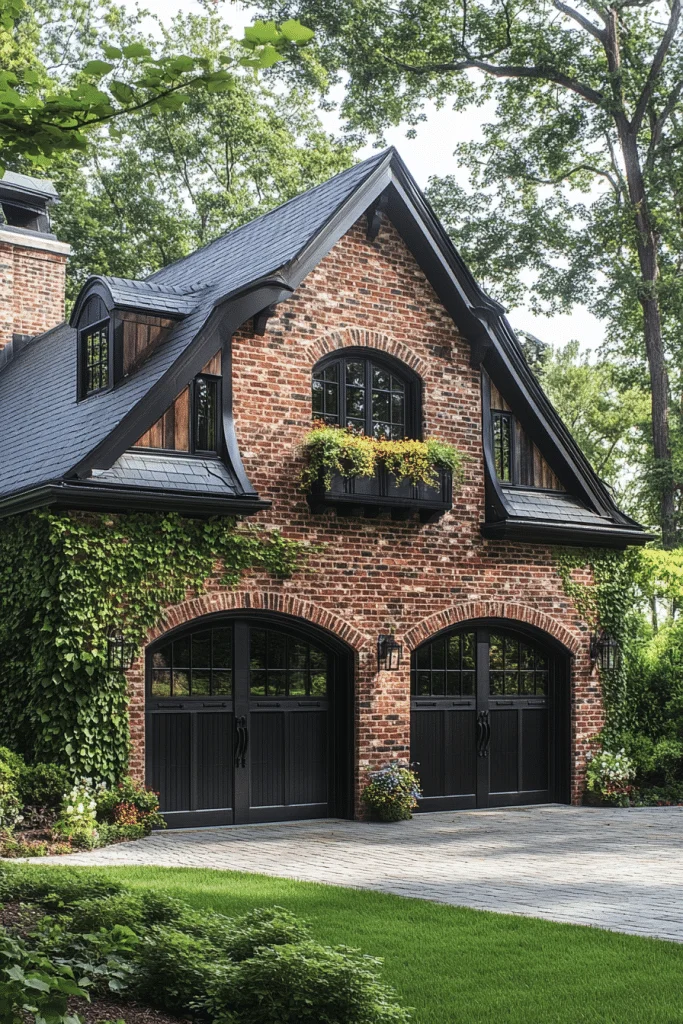 Brick Accents for Classic Farmhouse Style