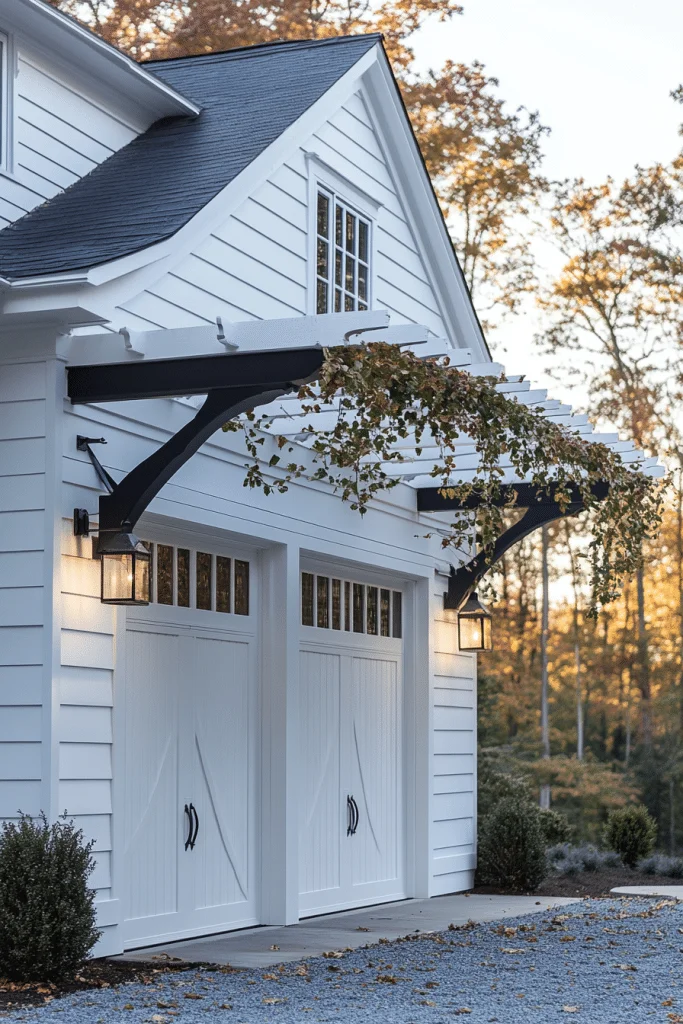 Pergola Overhang for Shade and Style