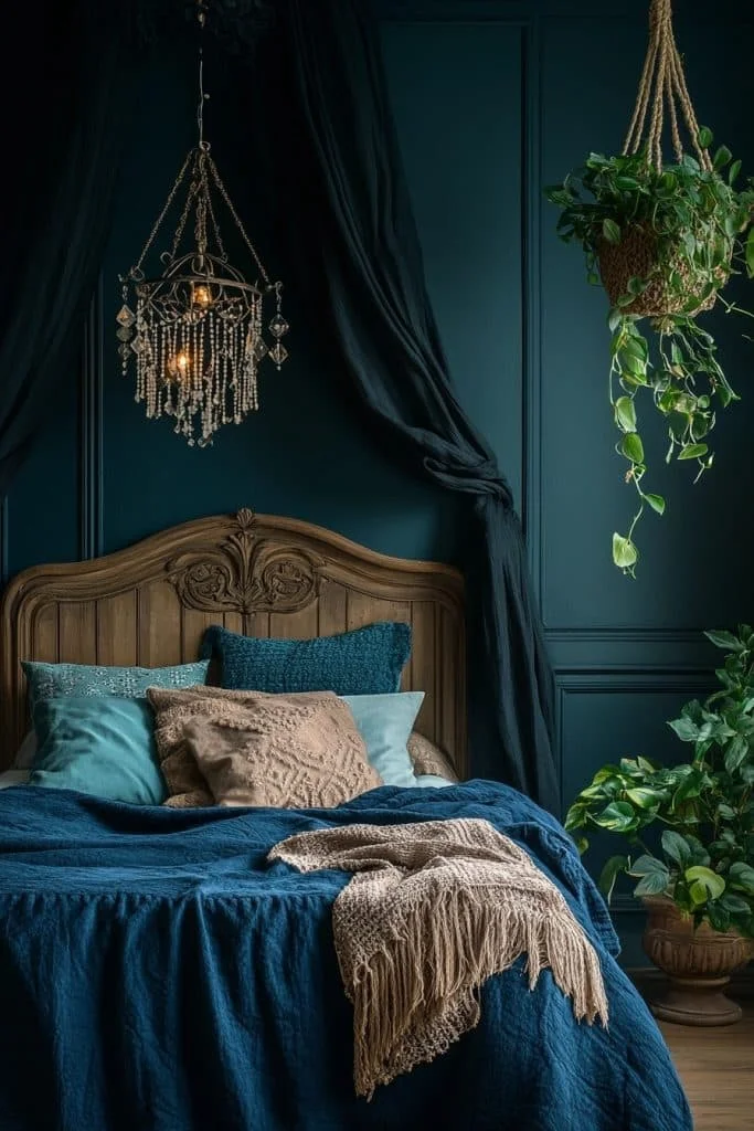 Cozy Dusk: Black Boho Dreamscape