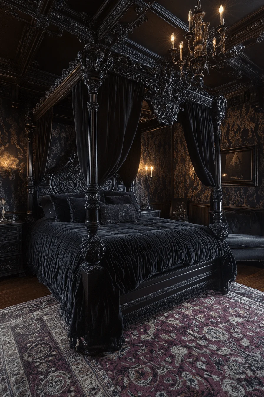 Textural Contrast and Light in Western Gothic Vintage Design