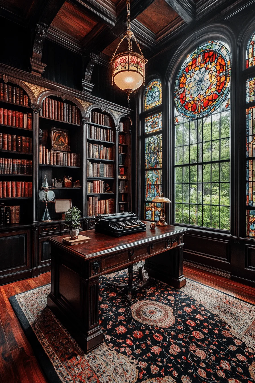 Contemporary Gothic Interpretations in Western Gothic Vintage Design