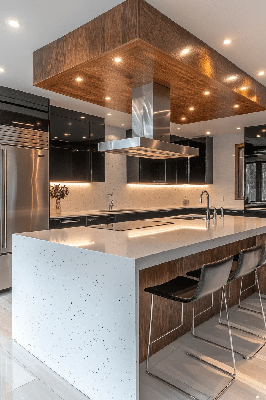 High-Tech Contemporary Kitchen