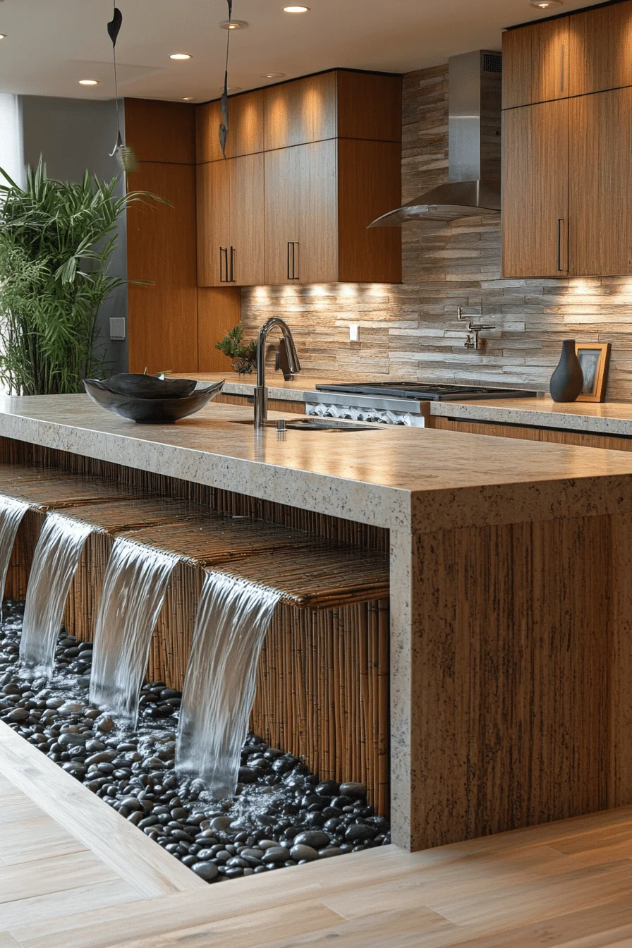 Zen Inspired Kitchen