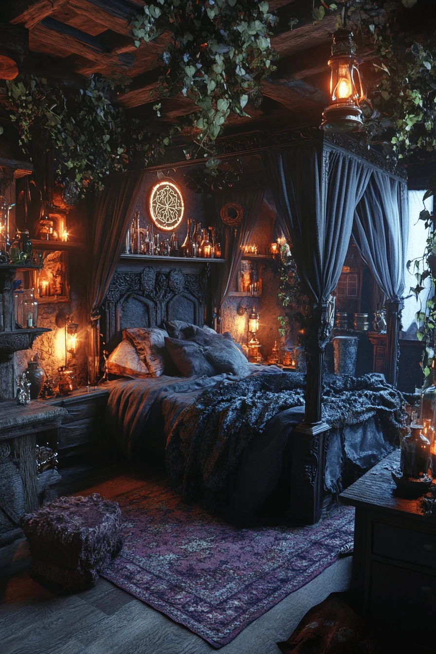 Boho Witchy Bedroom Ideas - Alchemy Workspace