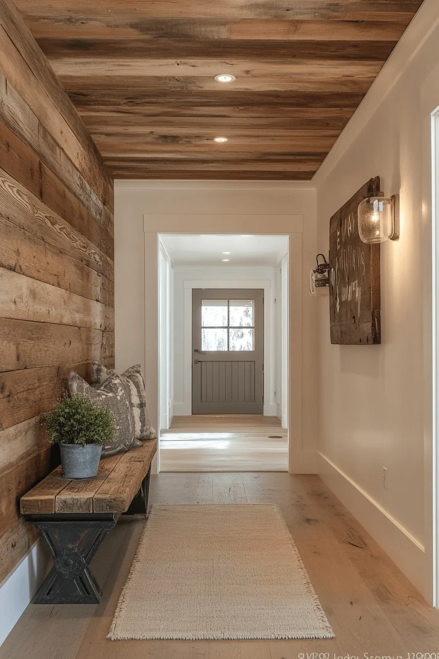 25 Rustic Hallway Ideas to Add Warmth and Charm to Your Home