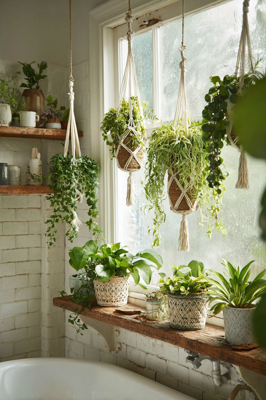 Bring Life Indoors with Hanging Greenery
