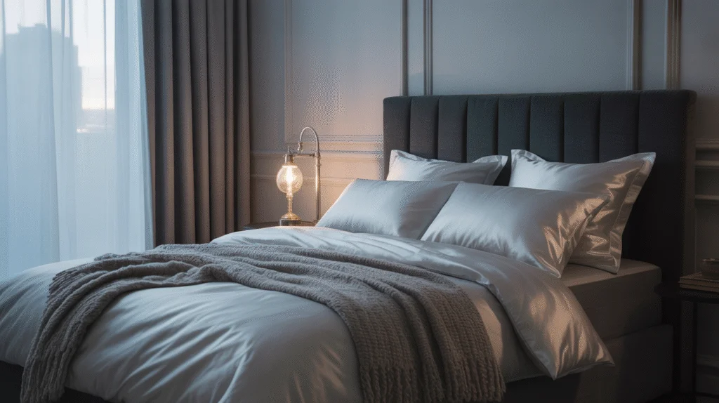 Various Shades of Grey in Master Bedrooms