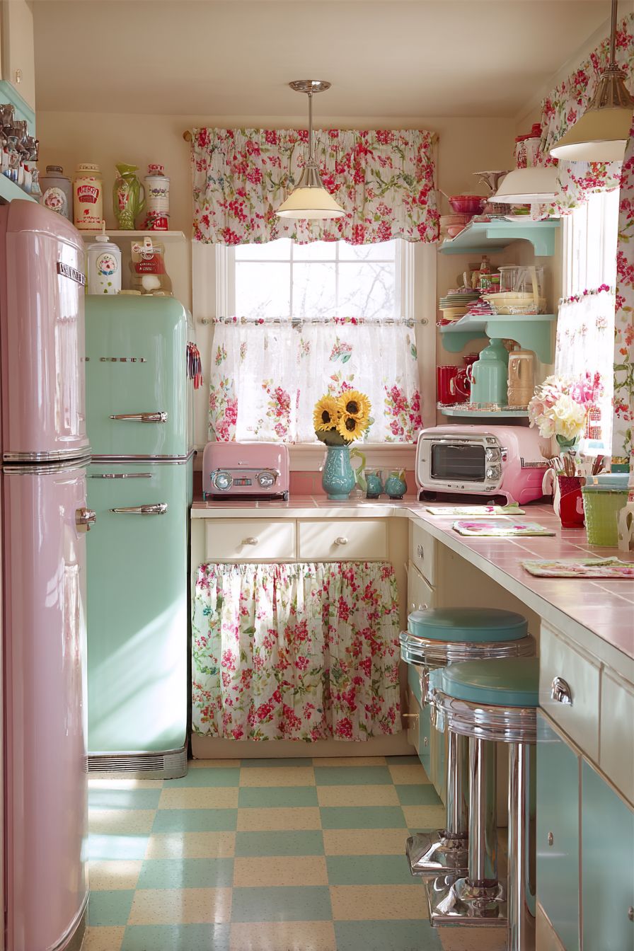 Bring Vintage Vibes with Soft-Hued Appliances