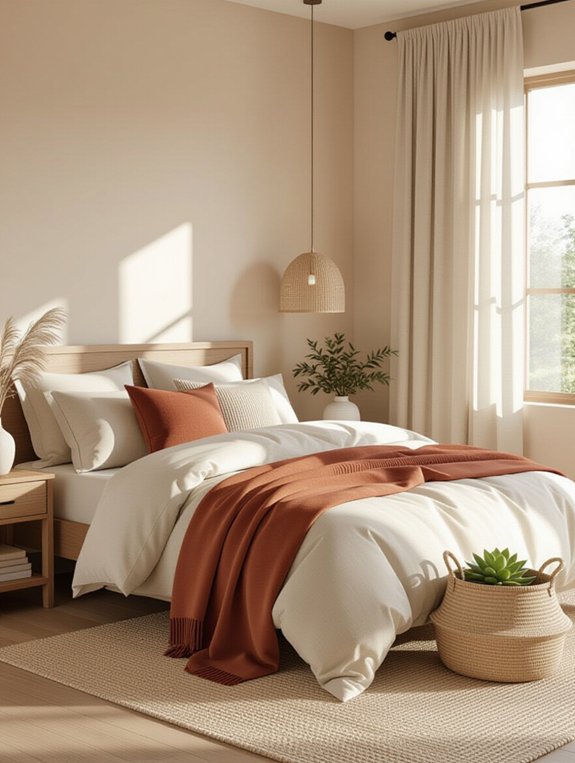 cozy warm neutrals ambiance